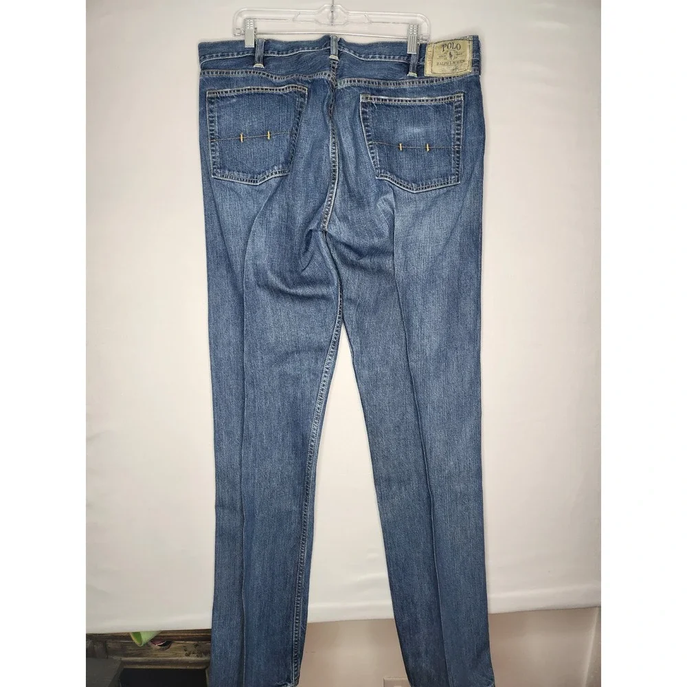 Vintage Polo Ralph Lauren Men's Blue Jeans Classic Fit 867 38x34  Rare‎